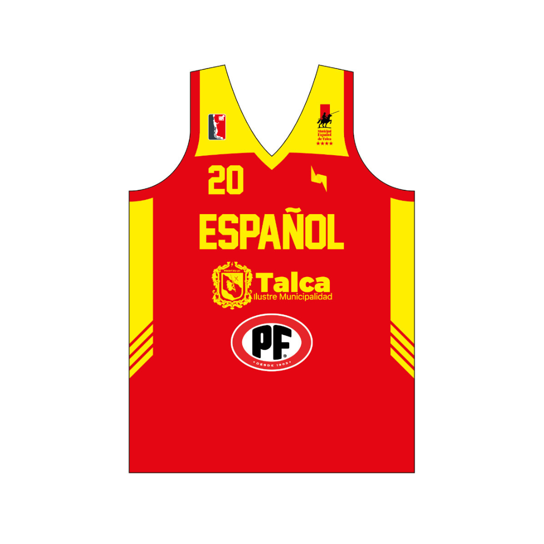 Camiseta Roja Español de Talca 2024 Oficial - Personalizado