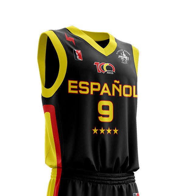 Camiseta Negra Centenario Español de Talca 2021 Oficial - Personalizado