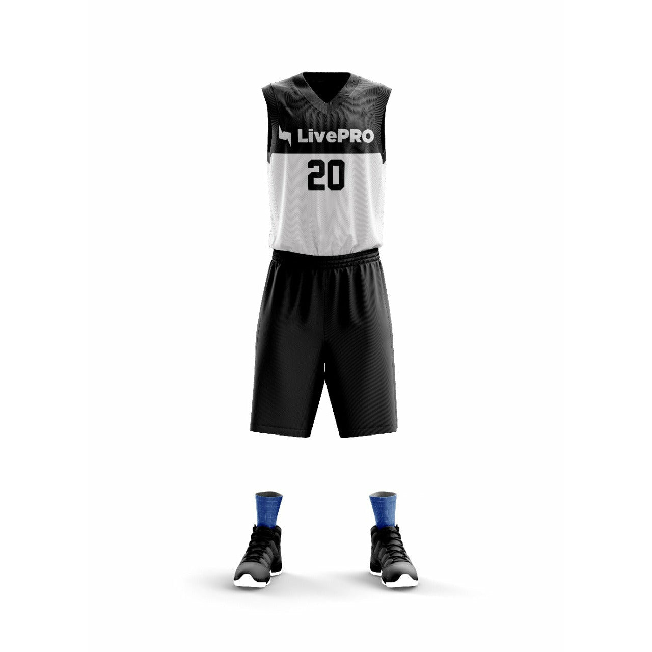 Juego Uniformes de Básquetbol - Diseño Personalizados - Equipo