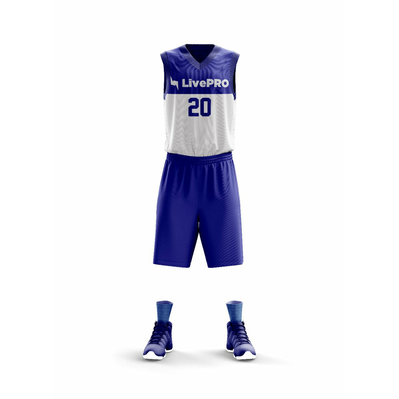 Juego Uniformes de Básquetbol - Diseño Personalizados - Equipo