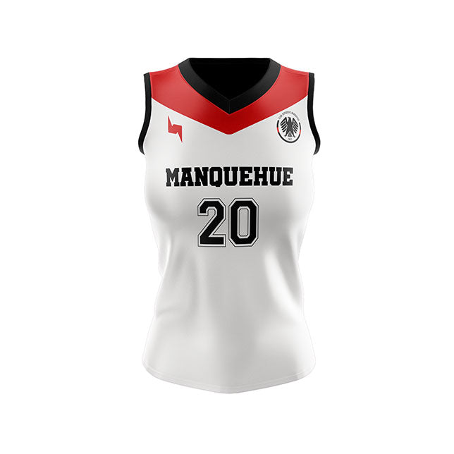 Uniforme Blanco Manquehue 2021 Oficial - Femenino - Personalizado